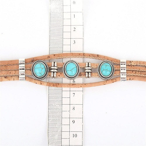 Bracelet Turquoise Arbre de Vie Dimensions