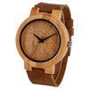 Montre en Bois Chat