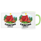 Tasse Verte Camping Sauvage